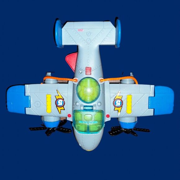 Fisher Price Imaginext Sky Racers Tornado Prop Plane Jet Airplane Fighter 2009 - Picture 3 of 16